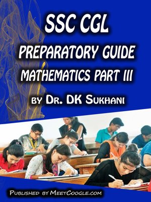 cover image of SSC CGL Preparatory Guide -Mathematics (Part 3)